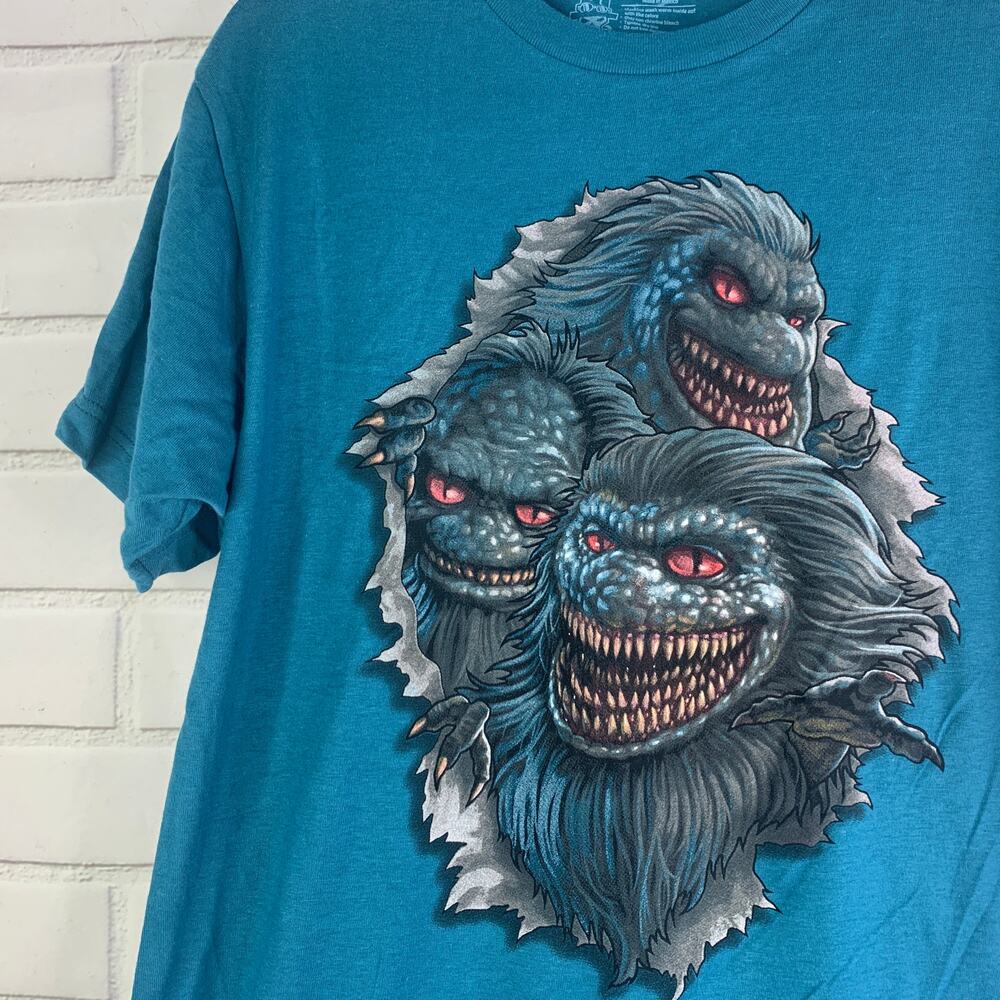 Tee Villain tshirt Critters 1986 movie Krites horror ringspun cotton medium